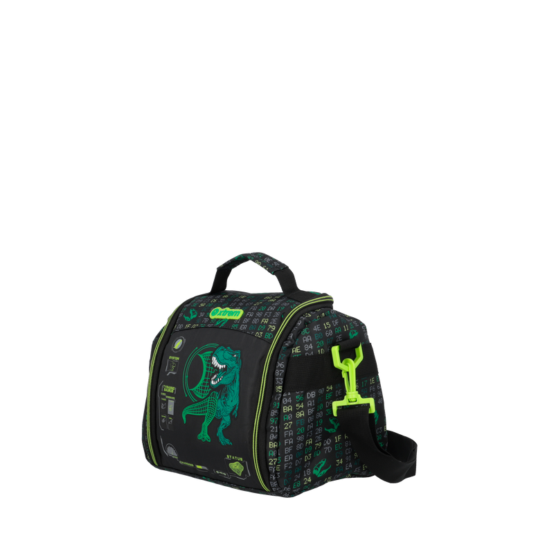 Lancheira Infantil masculina Térmica New Break Dino Verde