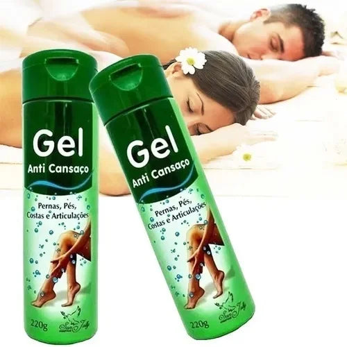 Gel Massageador Anti Cansaço - Pernas, Pés, Costas e Articulações