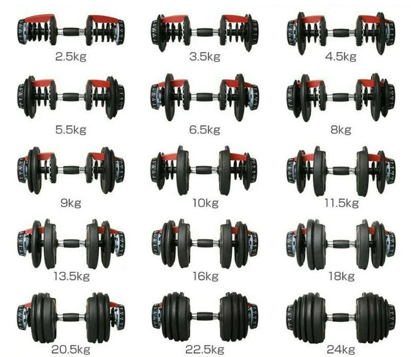 Dumbbell Ajustável 24 kg