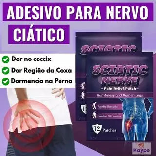 Adesivo de Tratamento para Nervo Ciático - Ciatox