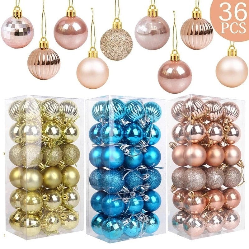 Conjunto de Bolas de Natal para Decoração | MerryGlow