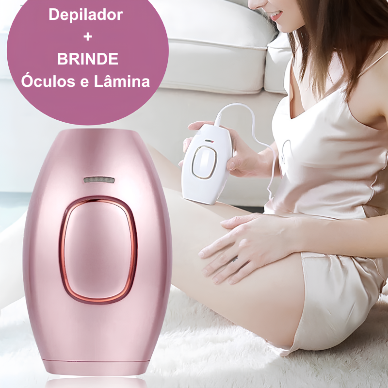 Depilador Laser com Luz Pulsada Tech Max - Brinde Óculos + Lâmina