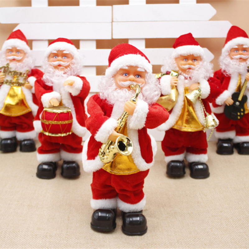 Papai Noel Banda De Natal Para Decoração