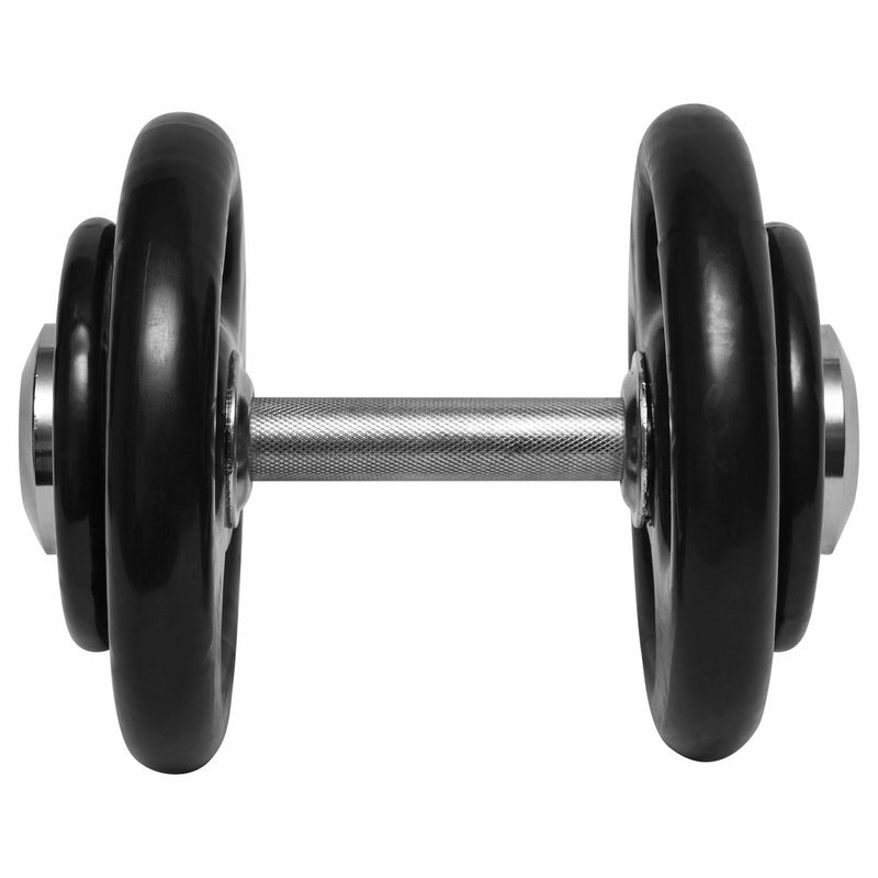 Halter 14kg Dumbbell Emborrachado