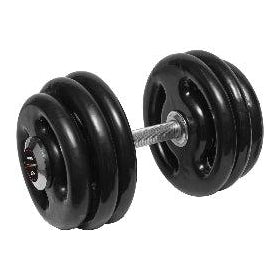 Halter 30kg Dumbbell Emborrachado