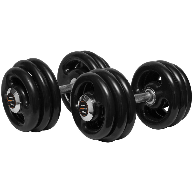 Halter 30kg Dumbbell Emborrachado