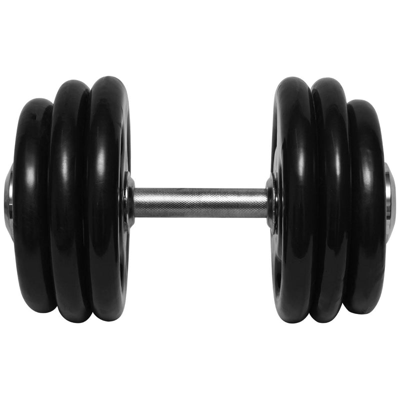 Halter 30kg Dumbbell Emborrachado