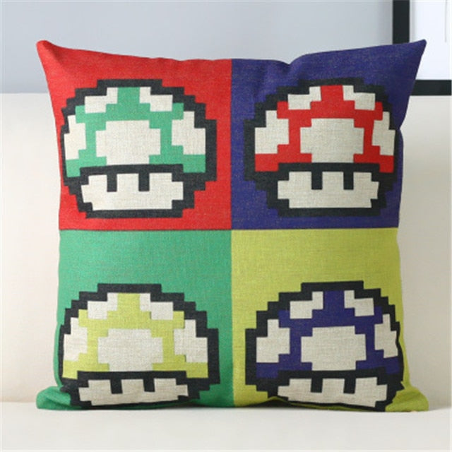 Capa de Almofada, Mario Bros ( Decoração criativa )