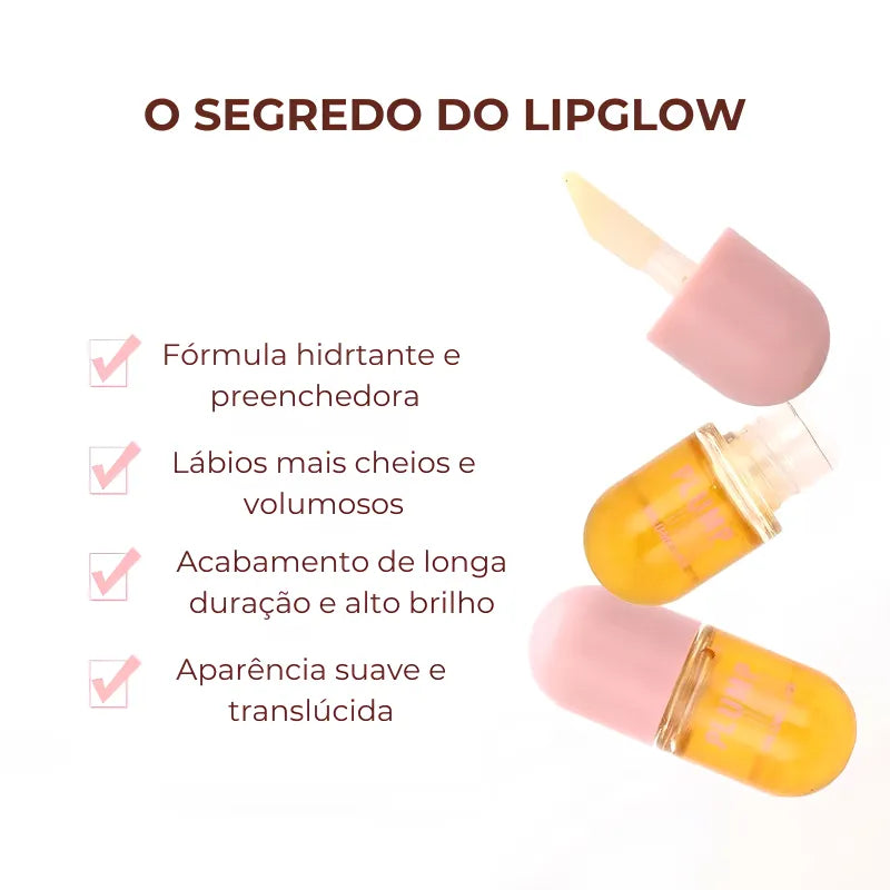 LipGlow de Preenchimento Labial + Volume & Hidratação