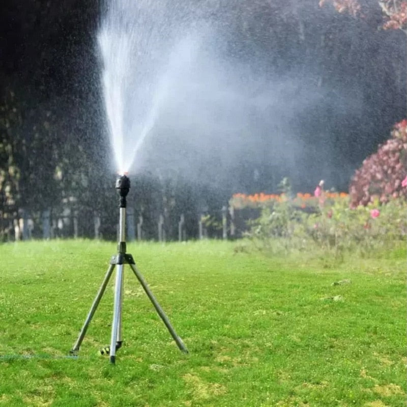 Tripé para Irrigação de jardim Rotativo Automático | AquaGlide